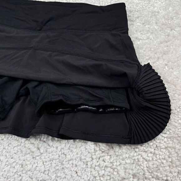 Lululemon Play Off The Pleats Skirt Skort Black - Picture 7 of 15